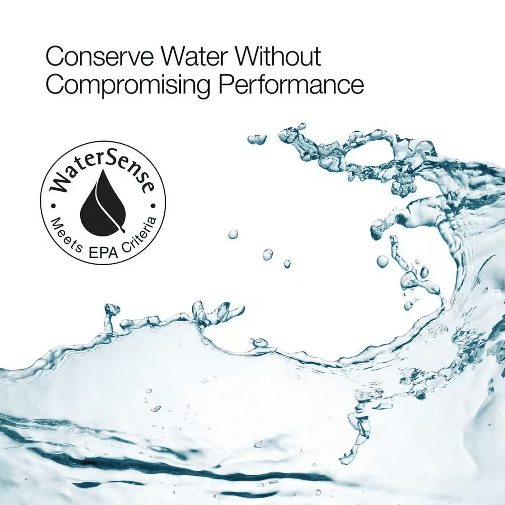 Highline Arc 12 In. Rough in 2-Piece 1.28 GFP Single Flush Elongated Chair Height Toilet in White with Soft Close Seat - Image 9