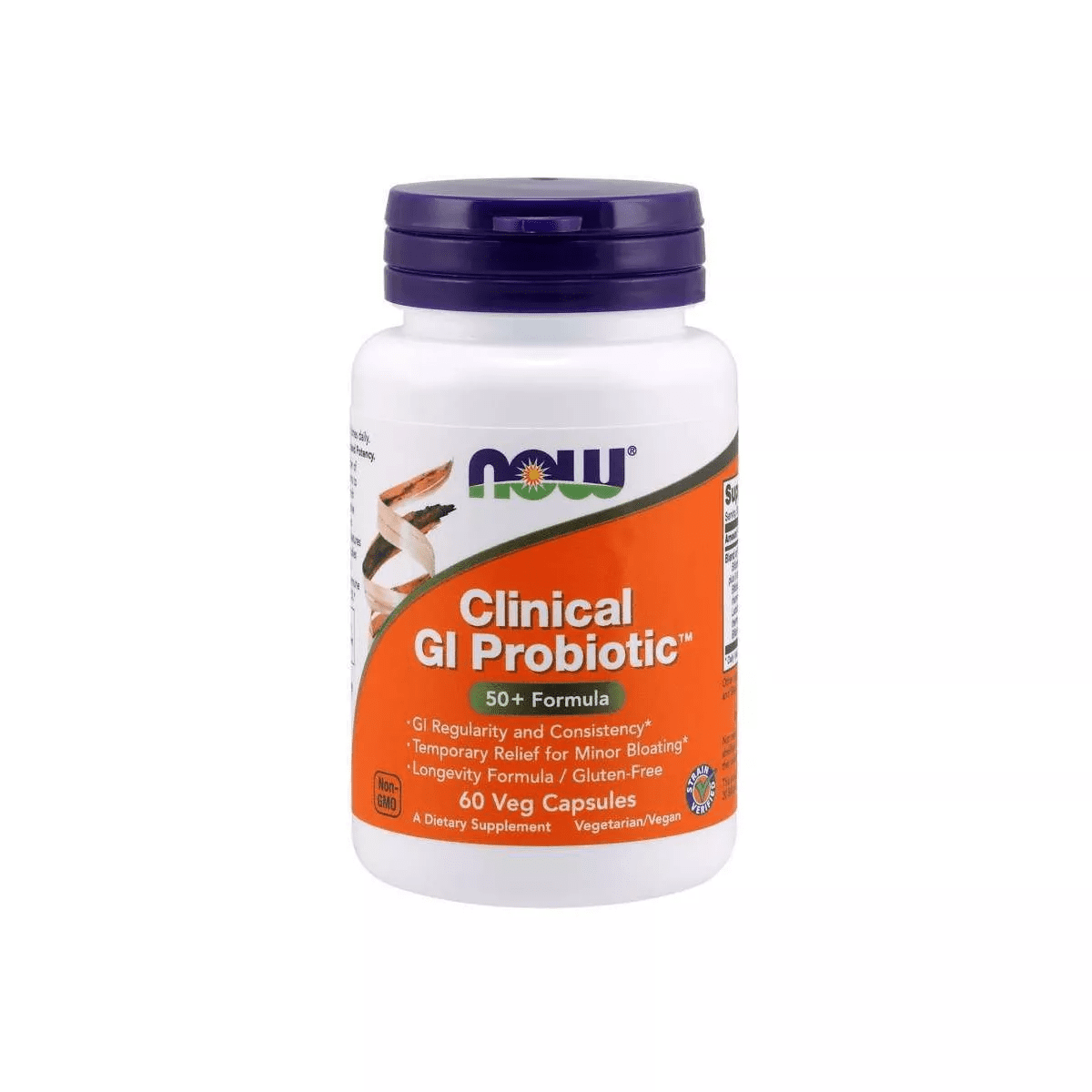 Clinical GI Probiotic by Now Foods - 60 Vegcap