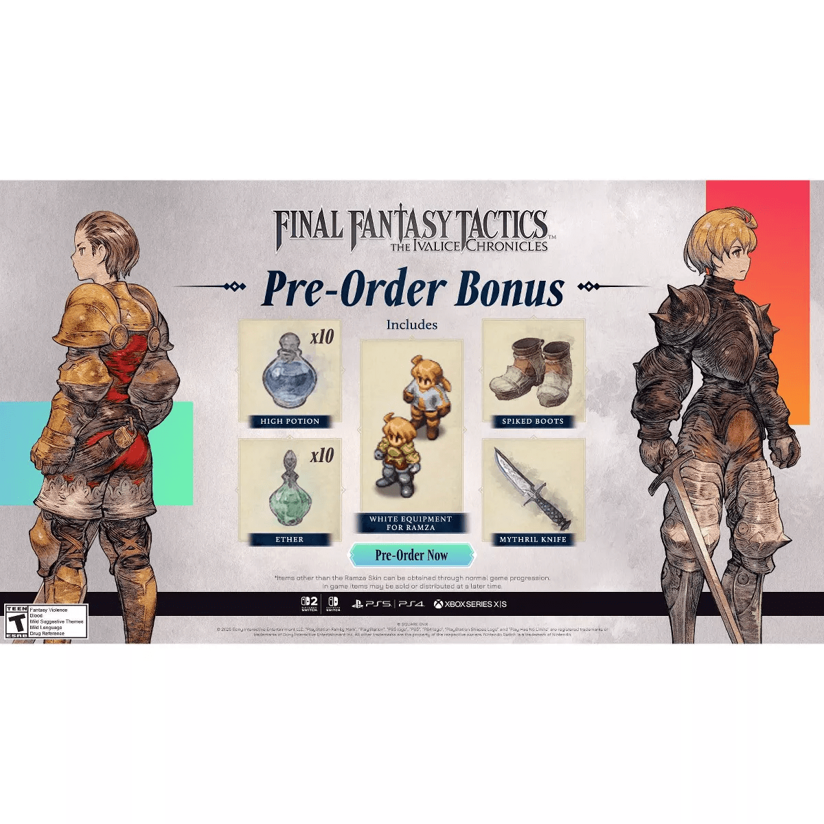 FINAL FANTASY TACTICS : the Ivalice Chronicles - Nintendo Switch - Image 2