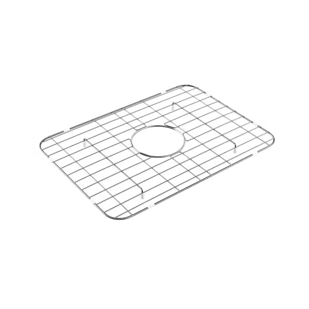 Oslo 24 In. Undermount Single Bowl White Ceramic Kitchen Sink with Bottom Grid and Basket Strainer - Image 12