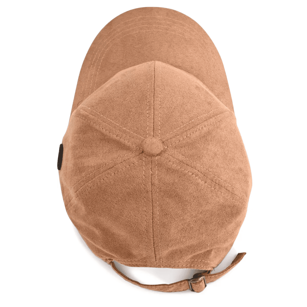 French Connection Microsuede Baseball Cap - Strapback Metal Closure - Image 5