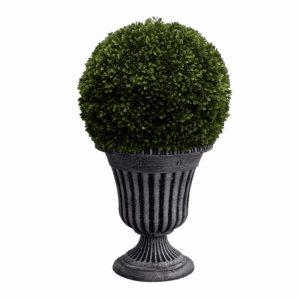 24-In Green Indoor Floor Boxwood Artificial Plant