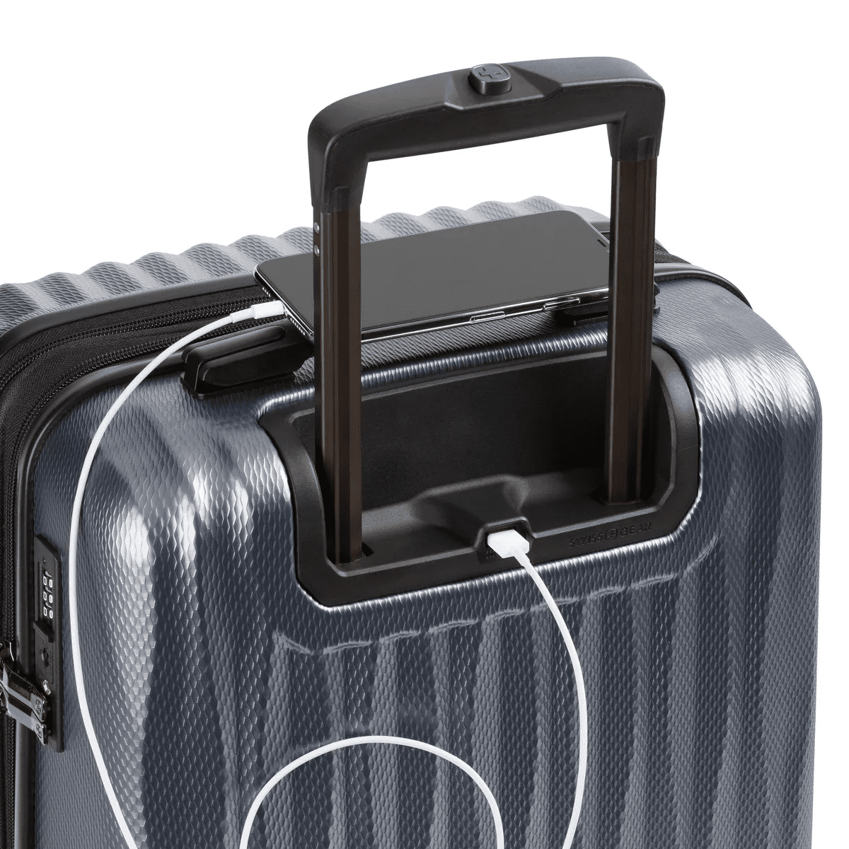 SWISSGEAR Energie Hardside Carry on Spinner Suitcase - Image 11