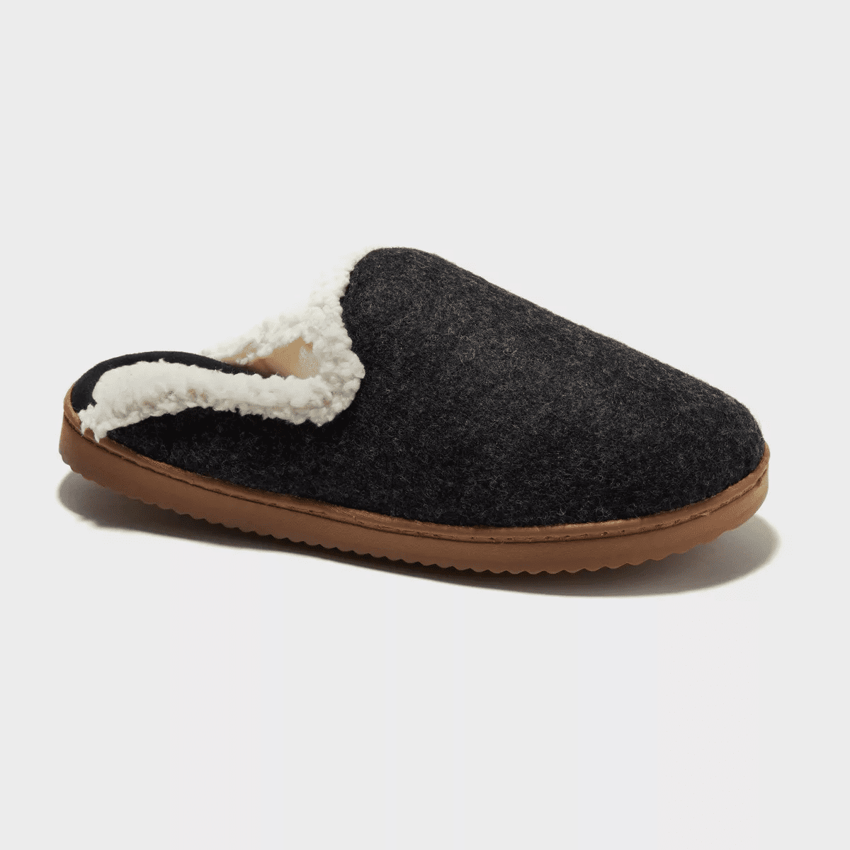 Dluxe by Dearfoams Women'S Maci Felted Scuff Slippers