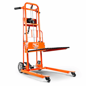 330-Lb Capacity 4 -Wheel Orange Steel Standard Duty Platform Truck