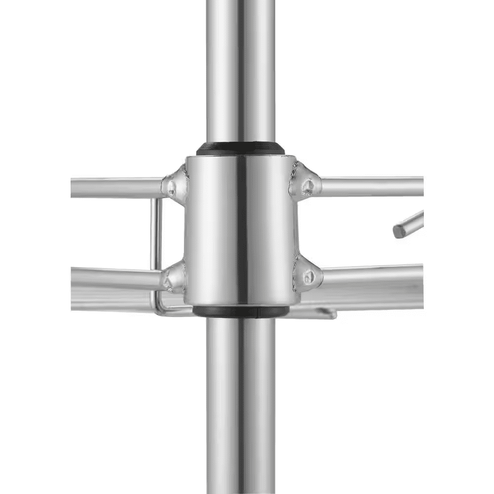 2-Shelf Can Organizer with Adjustable Dividers in Chrome - Image 7