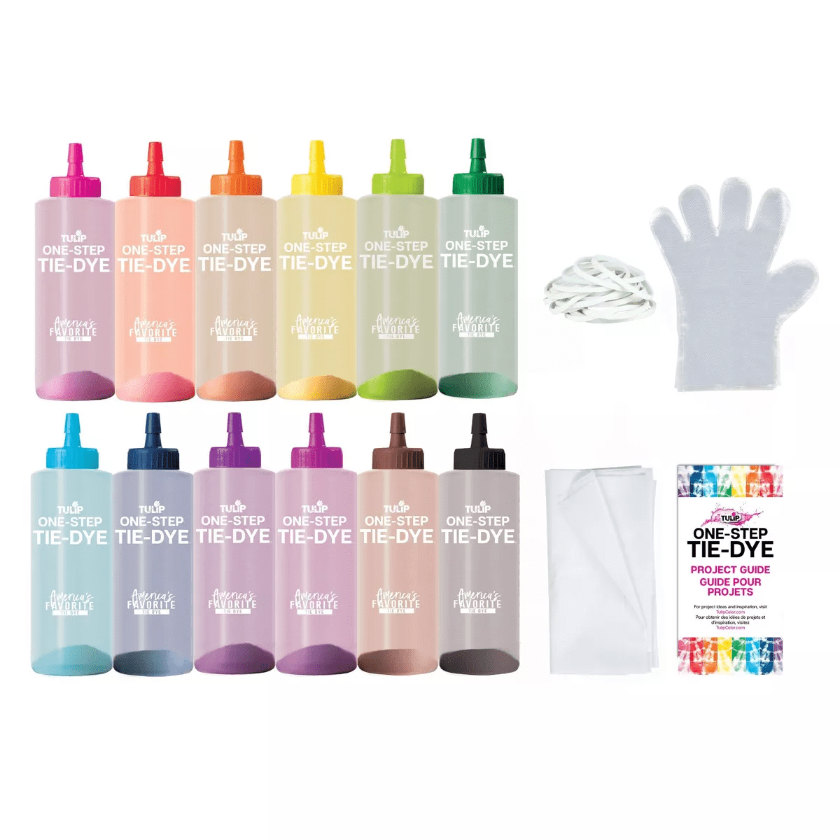 One Step Color Craze 12 Color Tie Dye Kit - Tulip Color: DIY Art Kit for Adults, Summer & Birthday Craft Activity - Image 2