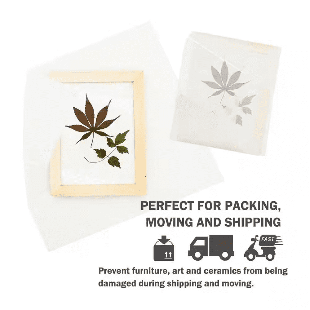 10 In. X 100 Ft. Cushion Foam Roll Lightweight Durable Protective Wrap for Moving Supplies and Fragile Items - Image 4