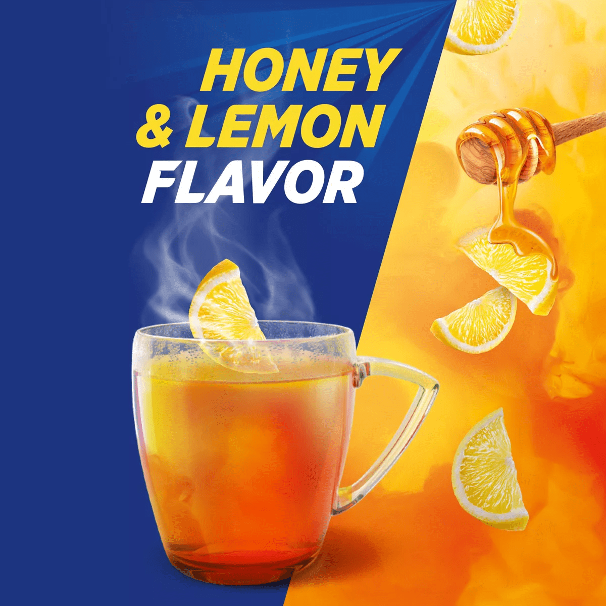 Theraflu Multi-Symptom Flu Relief Max Strength Day & Night Powder - Honey Lemon - 12Ct - Image 7