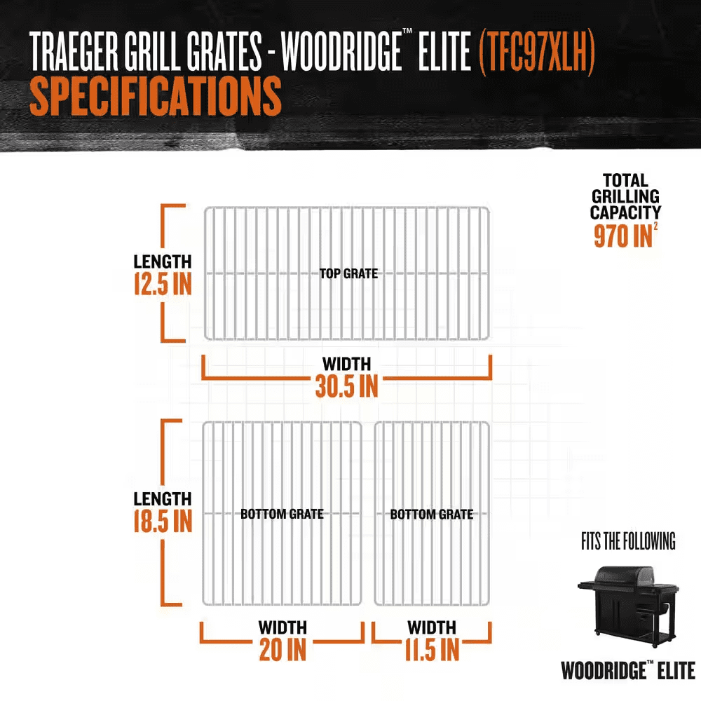 Woodridge Elite Wi-Fi Pellet Grill and Smoker in Black - Image 13