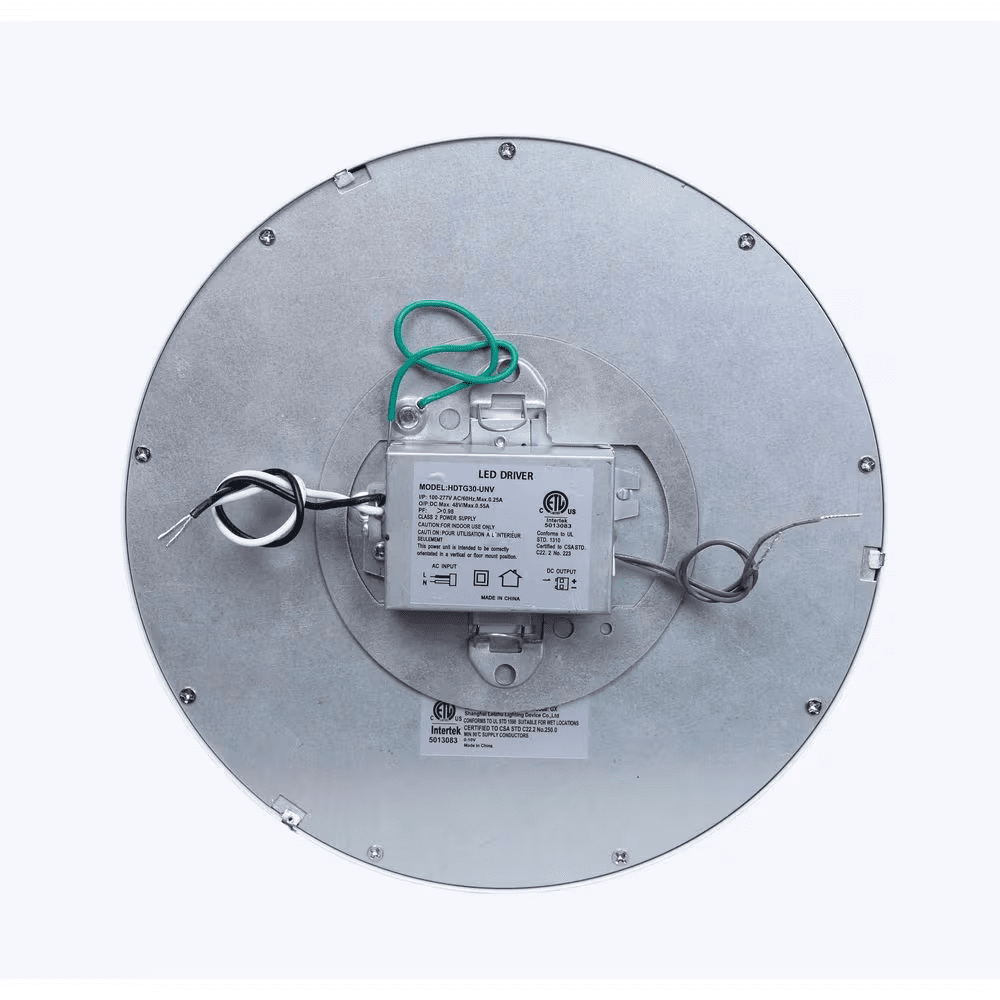 Cylinossis 6 In. 1-Light White LED Flush Mount - Image 2