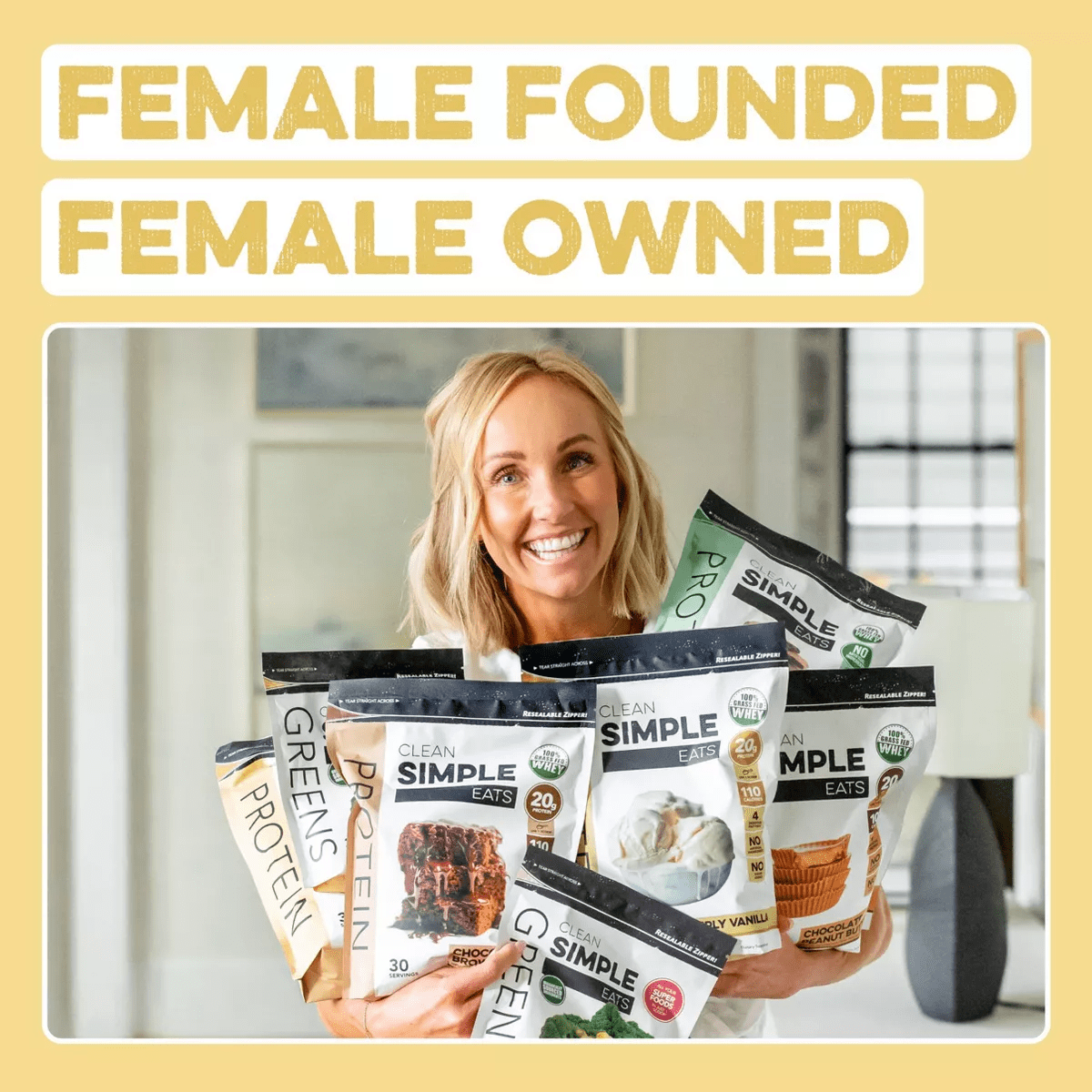 Clean Simple Eats Protein Powder - Simply Vanilla - 34.9Oz/30 Servings - Image 8