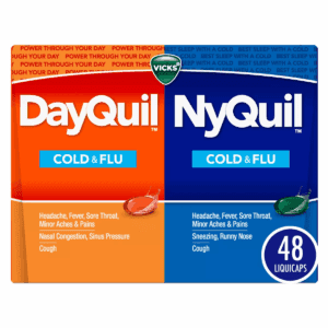 Vicks Dayquil & Nyquil Cold & Flu Medicine Liquicaps - 48Ct