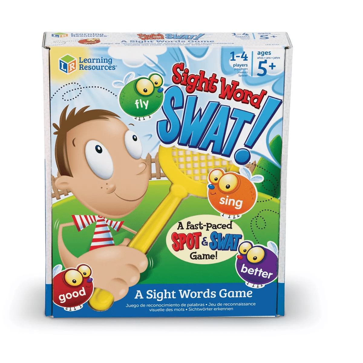 Learning Resources Sight Word Swat® a Sight Word Early Reading Game, 114 Pieces, Ages 5+ - Image 4