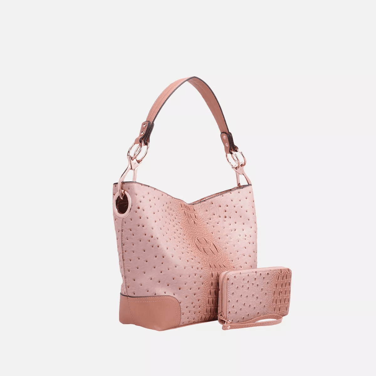 MKF Collection Wandy Soft Vegan Leather Hobo & Wallet Set by Mia K - Image 7