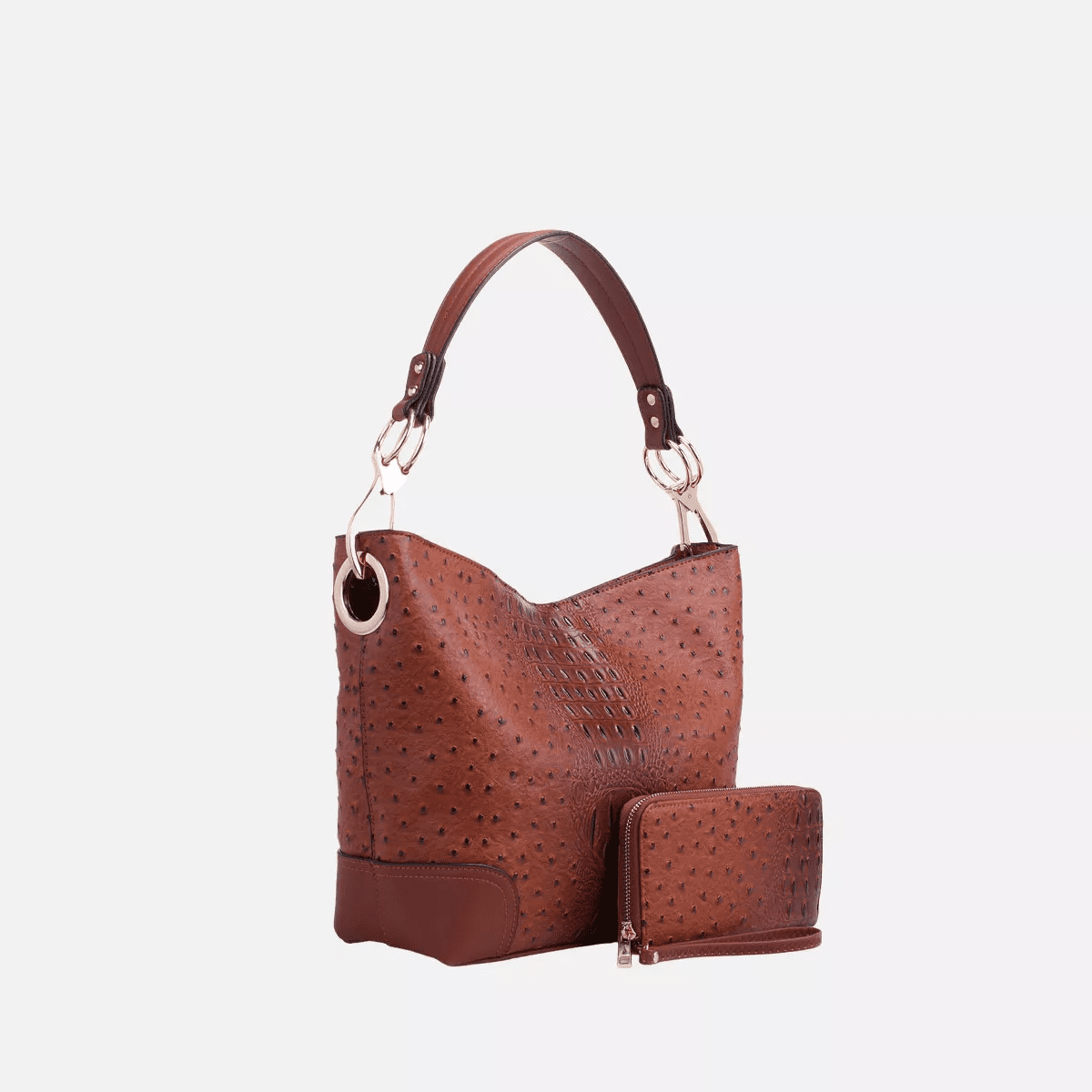 MKF Collection Wandy Soft Vegan Leather Hobo & Wallet Set by Mia K - Image 8