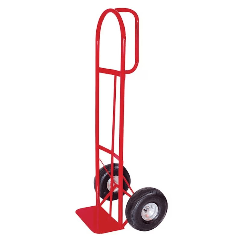 800-Lb Capacity 2 -Wheel Red Steel Heavy Duty Hand Truck