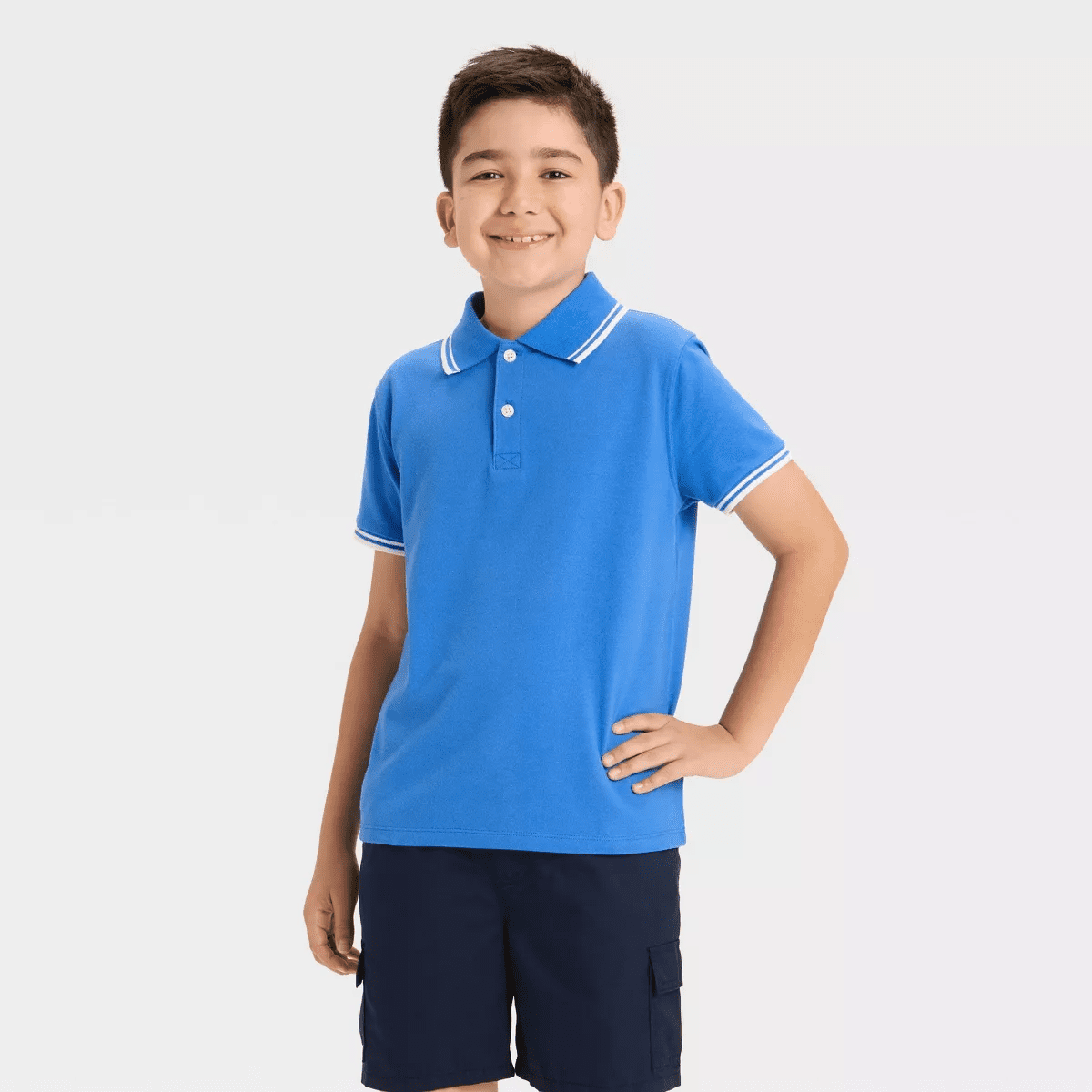 Boys' Short Sleeve Tipping T-Shirt - Cat & Jack™