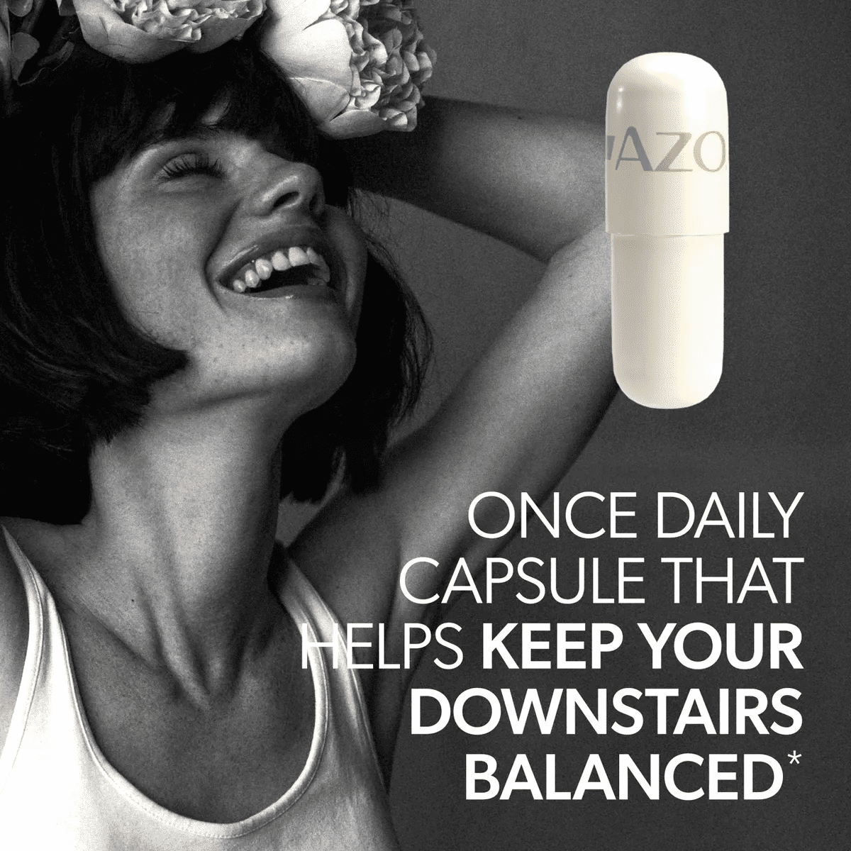 AZO Complete Feminine Balance, Daily Probiotic for Women, Supports Vaginal Health Capsules - 30Ct - Image 9