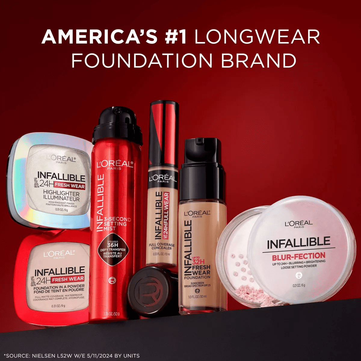 L'Oreal Paris Infallible Blur-Fection Longwear Loose Setting Powder - 0.21Oz - Image 10