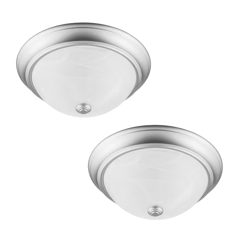 2 -Light 13-In Gloss Bronze Flush Mount Light 2 -Pack - Image 15