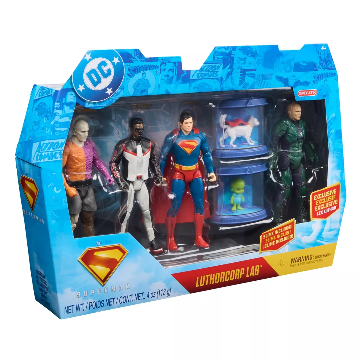 DC Comics Superman TRGX Action Figure Set 6" - 4Pk - Image 5