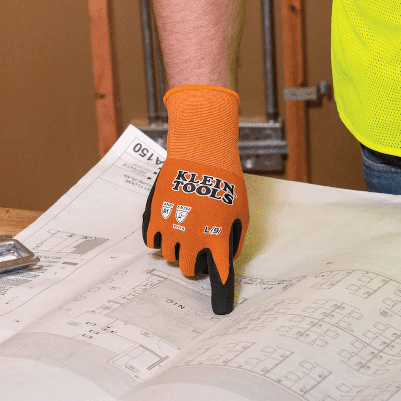 Knit Dipped Gloves, Cut Level A1, Touchscreen, Medium, 2-Pair - Image 9