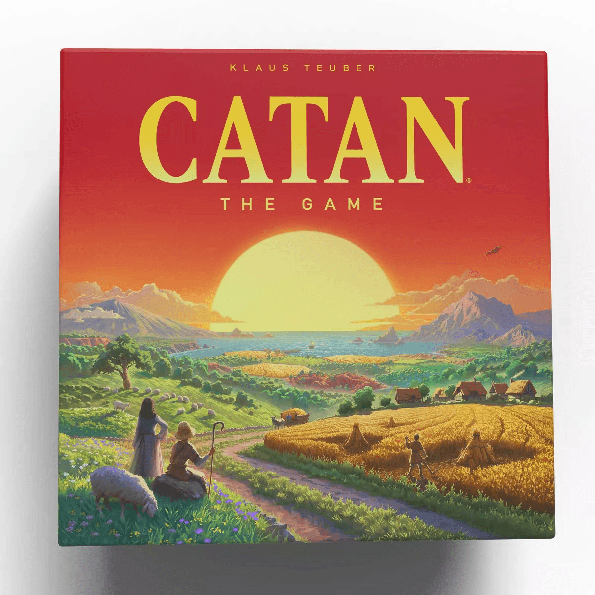 Asmodee CATAN 6E Refresh Board Game: Strategy & Social Skills, 1 Hour Play, 3-4 Players, Includes Cards & Dice - Image 2