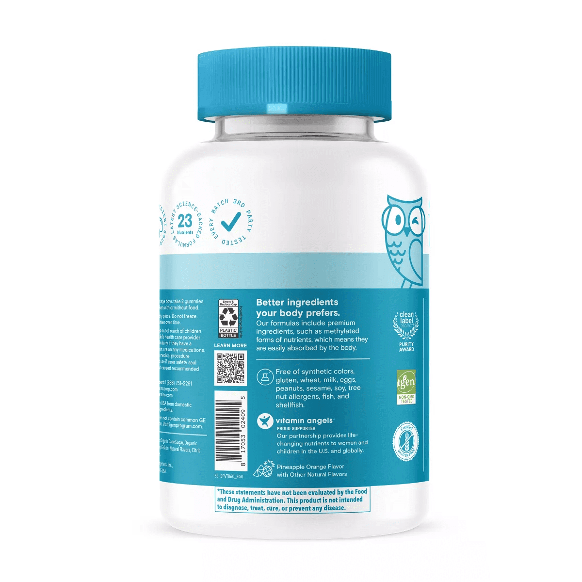 Smartypants Teen Guy plus Multivitamin & Omegas Gummies with Vitamins C, D3, B12 & Zinc - 60Ct - Image 13