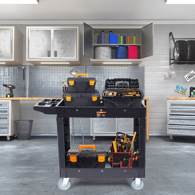 33.46-In Shelf 550-Lb Capacity Utility Cart - Image 2