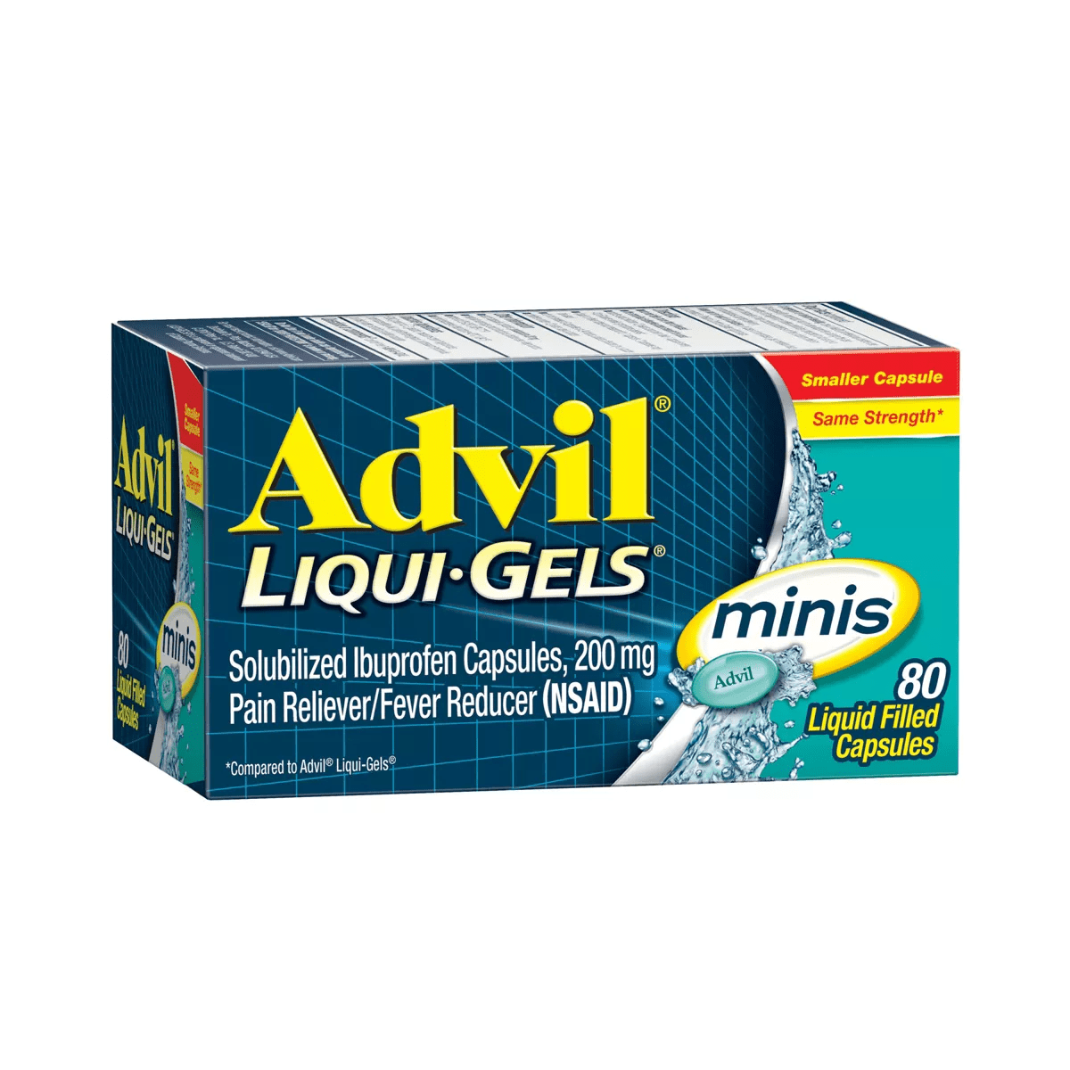 Advil Pain Reliever/Fever Reducer Liqui-Gel Minis - Ibuprofen (NSAID) - Image 16