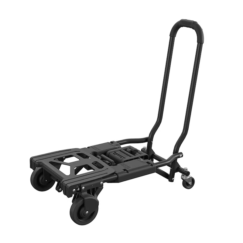 300-Lbs. Capacity 4 -Wheel Black Steel Convertible Hand Truck - Image 8