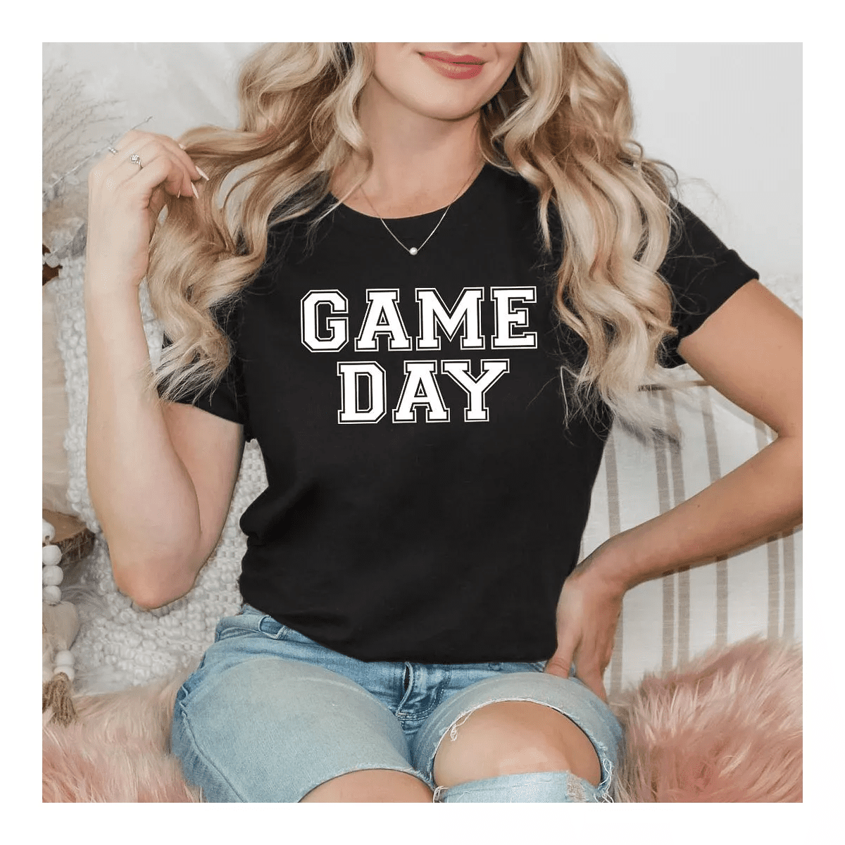 Simply Sage Market Women'S Game Day Short Sleeve Graphic Tee - Image 2