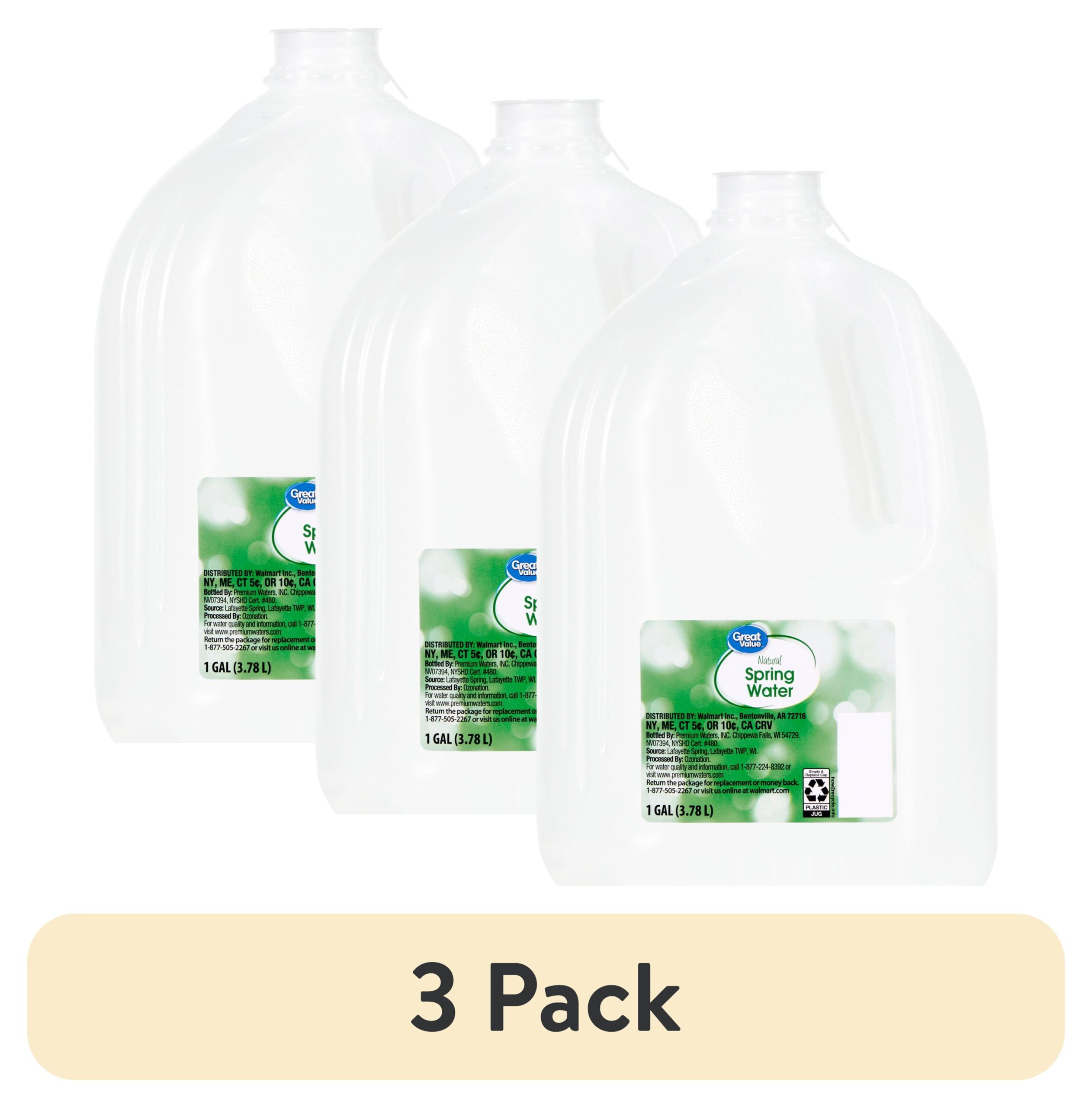 (6 Pack) Spring Water, 1 Gallon - Image 8