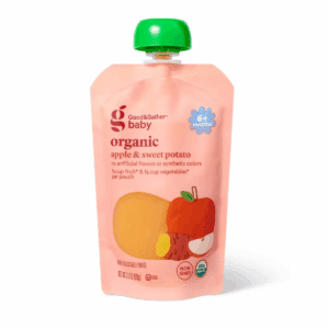 Organic Apple Sweet Potato Baby Food Pouch - 3.5Oz - Good & Gather™