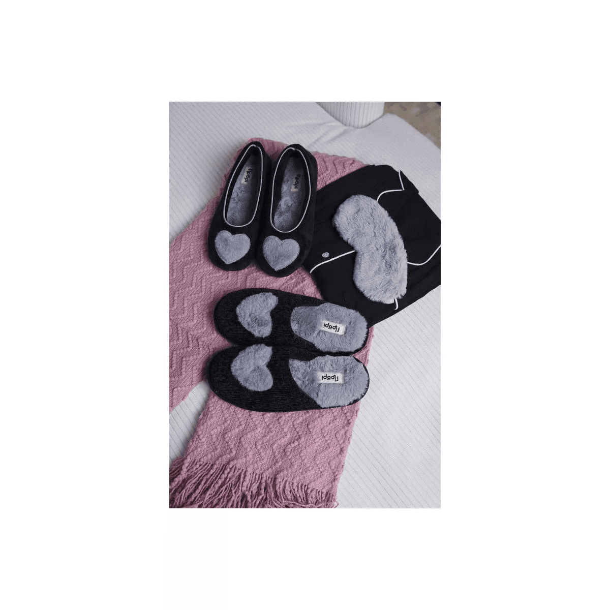 Floopi Women'Ss Sarah Faux Suede Ballerina Slipper - Image 5