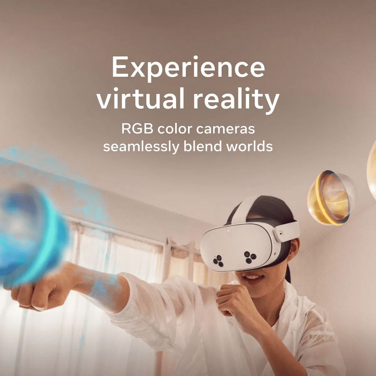 Meta Quest 3S 128GB All-In-One Virtual Reality Headset – Includes a 3-Month Trial of Meta Horizon+: USB-C Connection, Bluetooth & Wi-Fi - Image 5