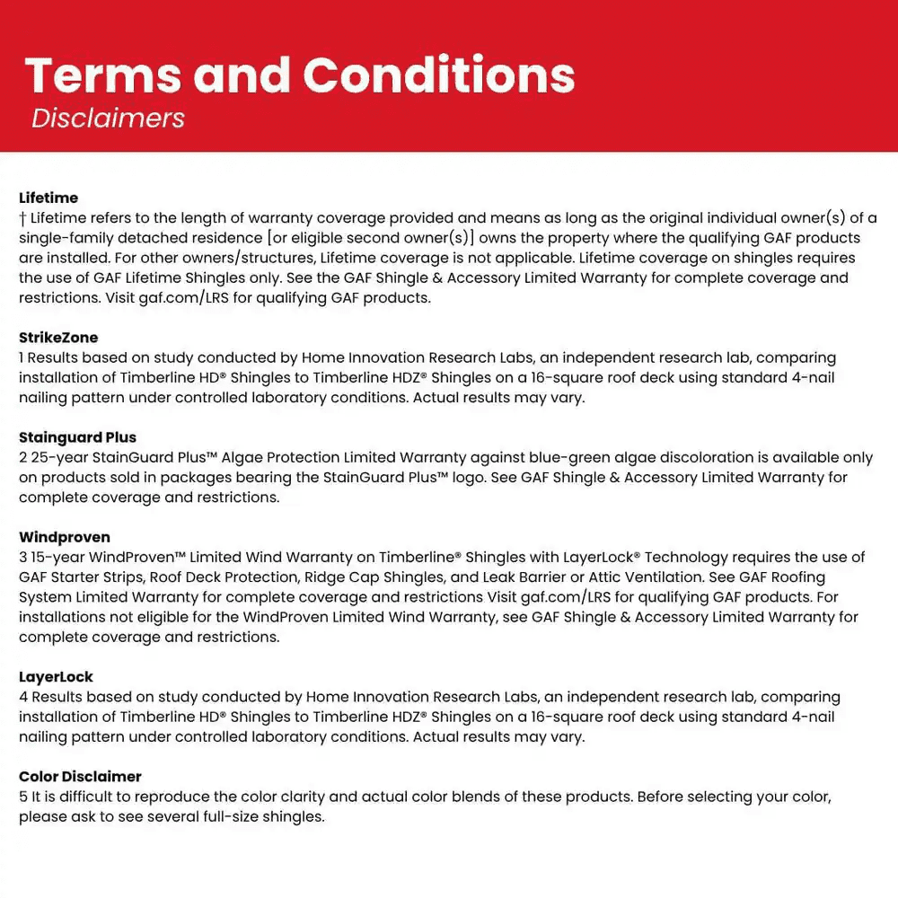 Timberline HDZ Weathered Wood Algae Resistant Laminated High Definition Shingles (33.33 Sq. Ft. per Bundle) - Image 14