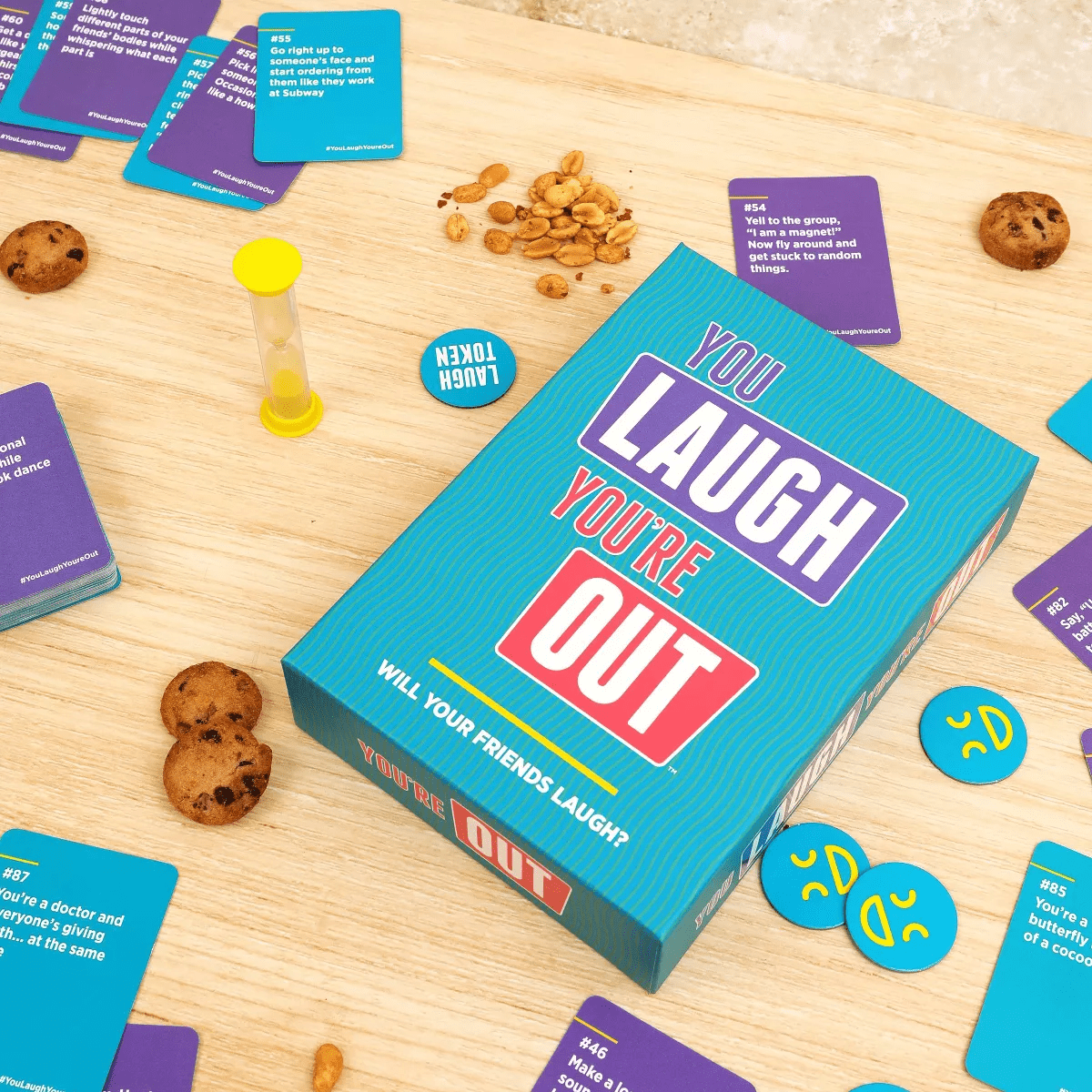 You Laugh You'Re Out Card Game: DSS Games Party Activity for 4 or More Players, Focus on Social & Language Skills - Image 2