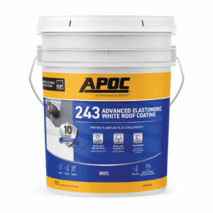 Gloss White Acrylic Roof Coating 4.75 Gal