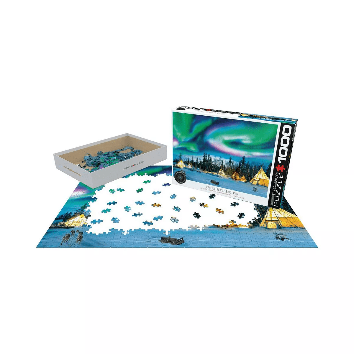 Eurographics Northern Lights Yellowknife Jigsaw Puzzle - 1000Pc - Image 3