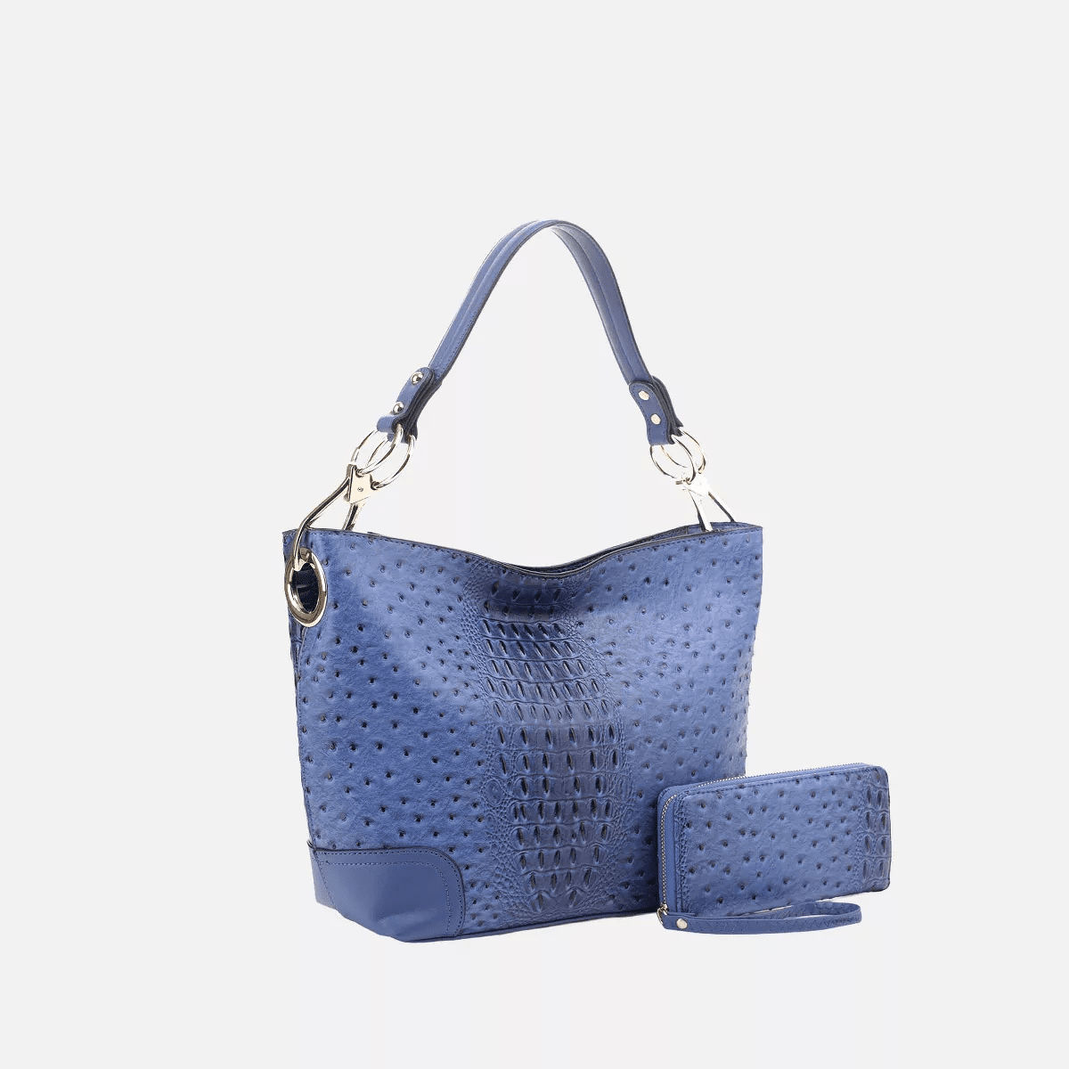 MKF Collection Wandy Soft Vegan Leather Hobo & Wallet Set by Mia K - Image 6