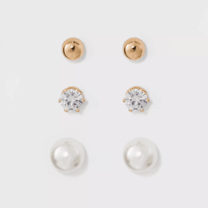 Stud Earring Set 3Pk - a New Day™