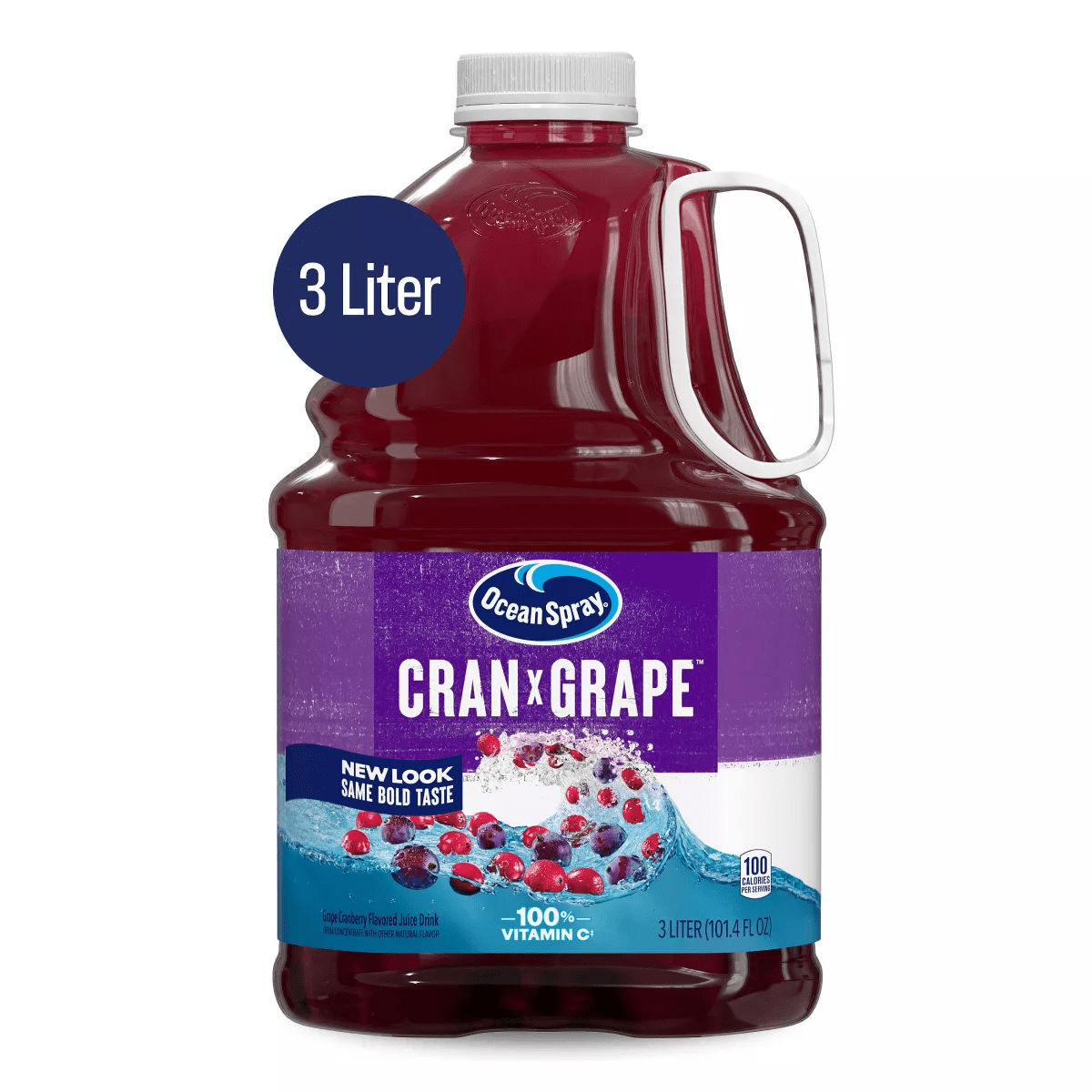 Ocean Spray Cranberry Grape - 101 Fl Oz Bottle