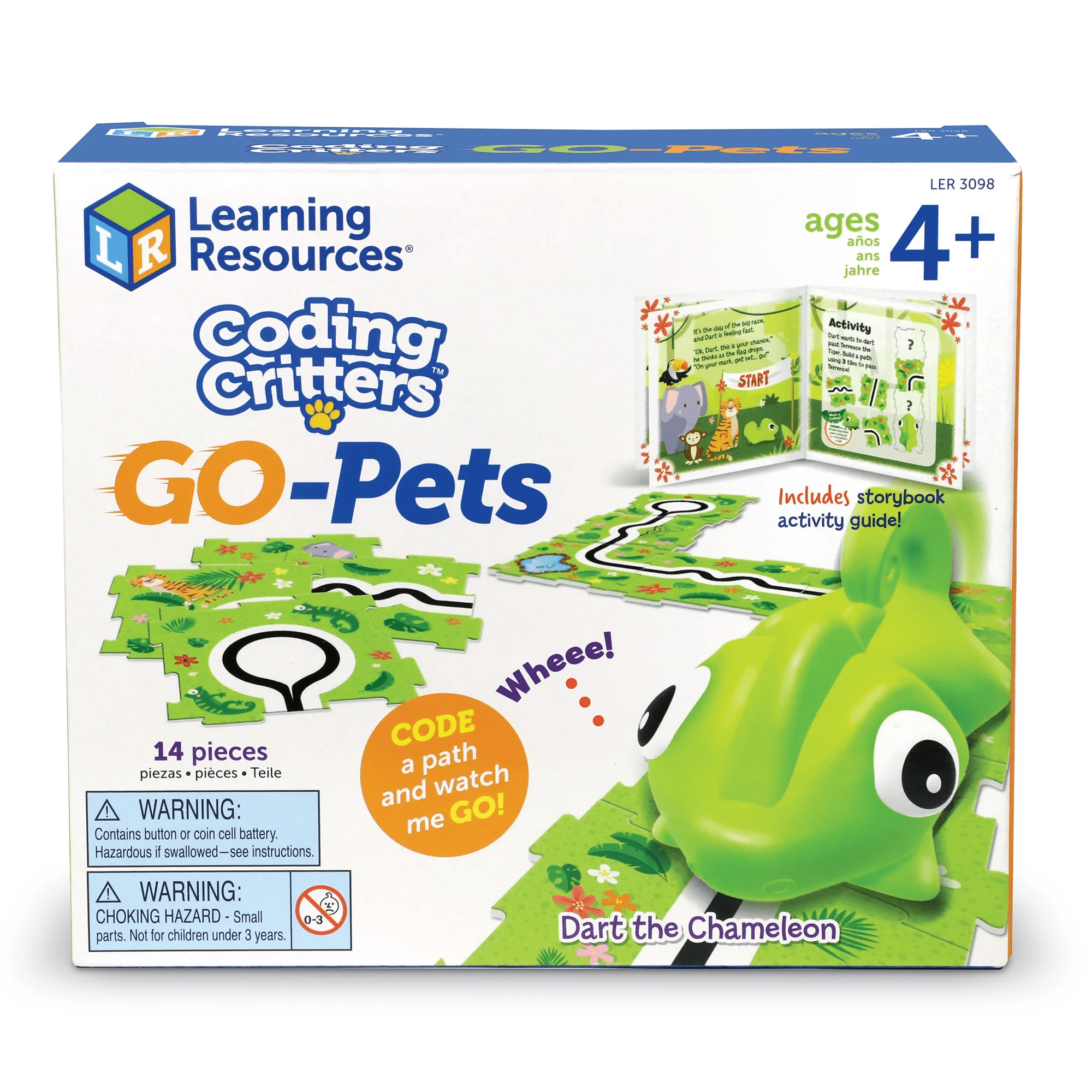 Coding Critters Go Pets Dart the Chameleon, Early Coding Toy, Ages 4+ - Image 4