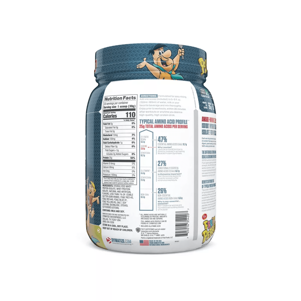 Dymatize 100% Whey Isolate Protein Powder - Fruity Pebbles - Image 4