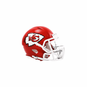 NFL Kansas City Chiefs Speed Mini Helmet: Sports Memorabilia Replica