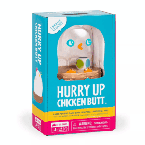 Kitten Games Hurry up Chicken Butt Game: Creative Social Skills Board for 2-6 Players