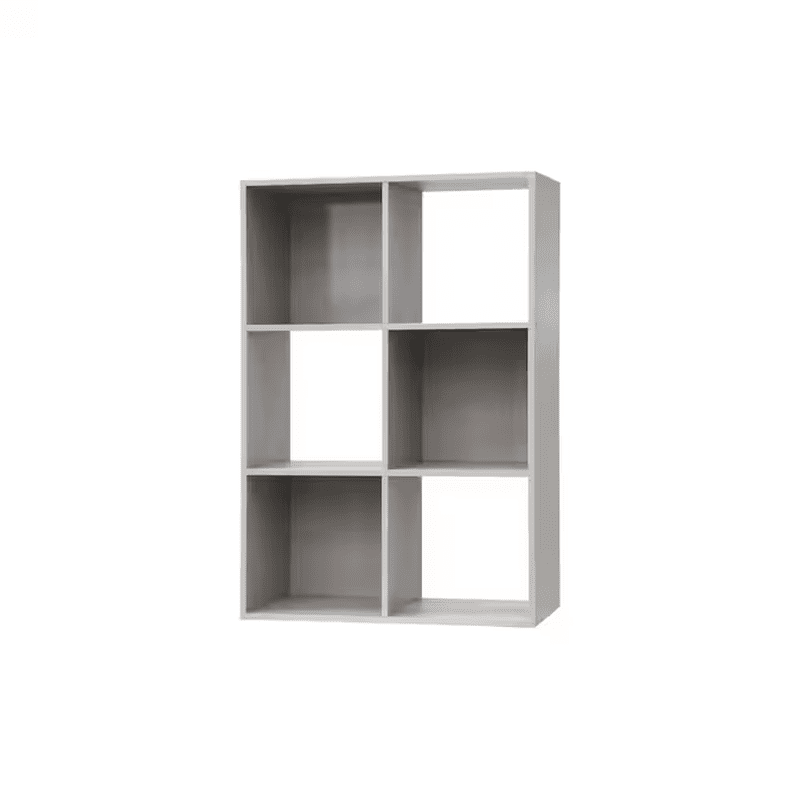 35.88-In H X 24.13-In W X 11.63-In D Rye Stackable Wood Laminate 6 Cube Organizer - Image 20