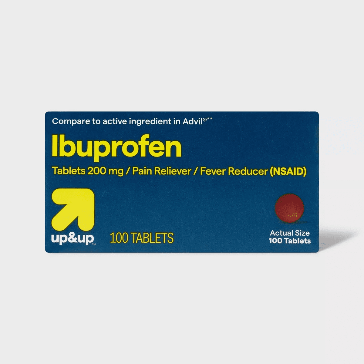 Ibuprofen (NSAID) Pain Reliever & Fever Reducer Tablets - Up&Up